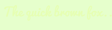 Image with Font Color E6FFB3 and Background Color E6FFCC